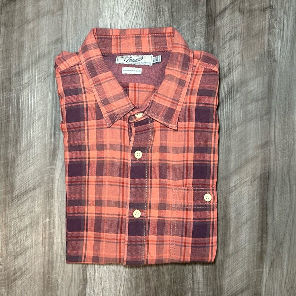 Grayers Heavy Short Sleeve Button Down - 2XL